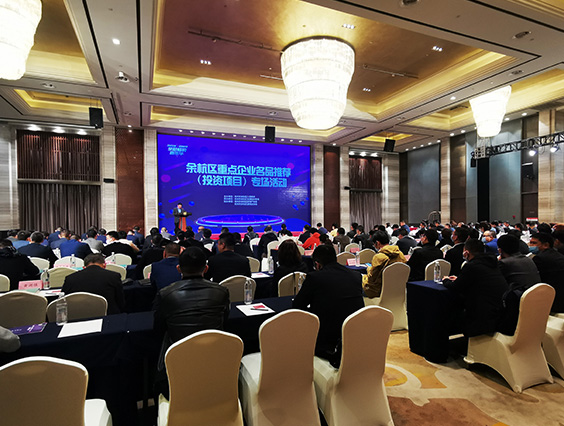 勇電照明參加余杭區(qū)重點企業(yè)名品推薦（投資項目）專場活動